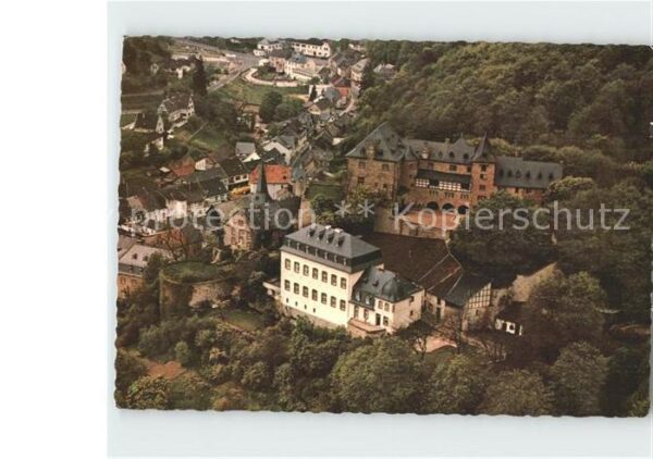 Blankenheim Ahr Fliegeraufnahme Jugendherberge Burg Bla