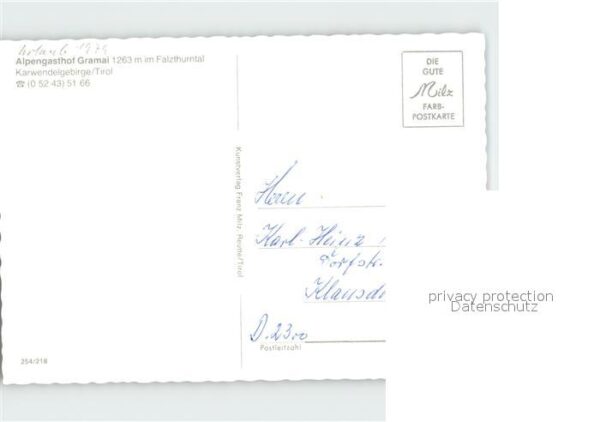 Falzturneralm Alpengasthof Gramai Karwendel – Bild 2