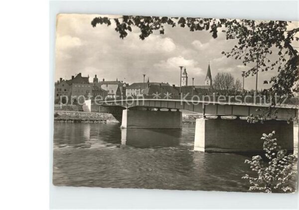 Ingolstadt Donau Donaubrücke