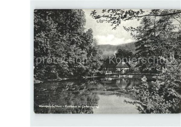 Wernigerode Harz Forsthaus im Christianental