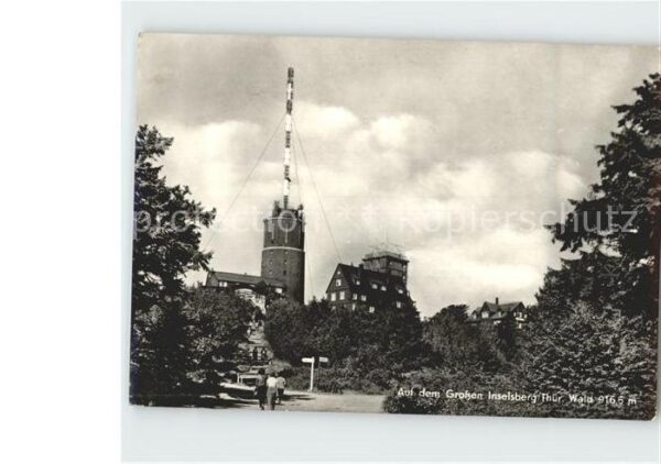Grosser Inselsberg Mit Funkturm