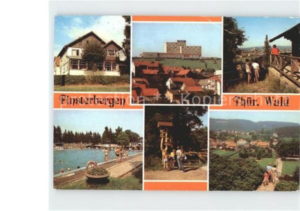 Finsterbergen Ferienheim Wilhelm Pieck Schwimmbad