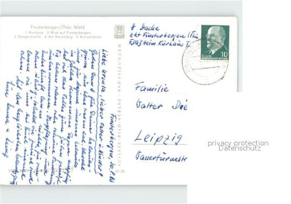 Finsterbergen Kurhaus Steigermühle Rennsteig Konzertp – Bild 2