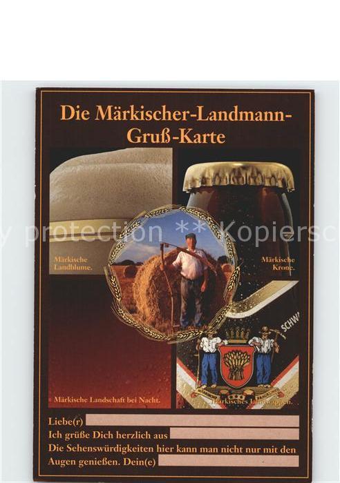 Maerkische Heide Märkische Krone Landblume Bier