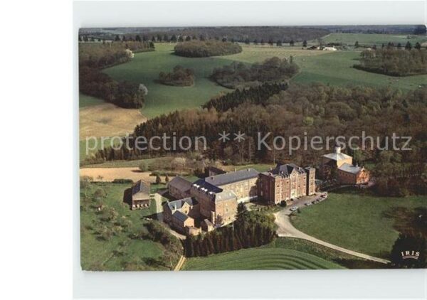 Chevetogne Fliegeraufnahme Monastere