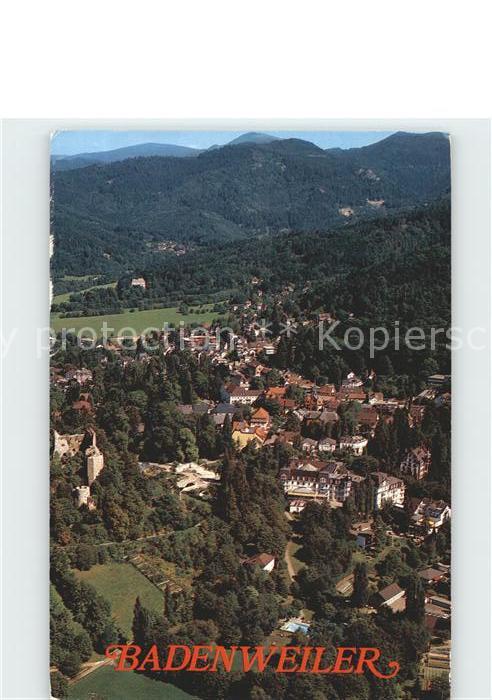 Badenweiler Fliegeraufnahme