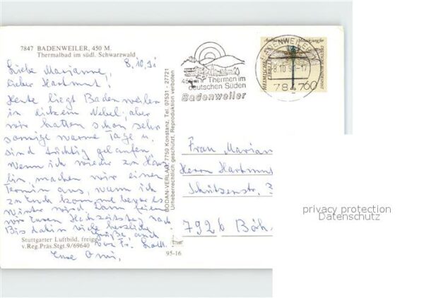 Badenweiler Fliegeraufnahme – Bild 2