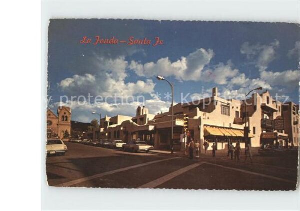 Santa Fe New Mexico La Fonda Hotel