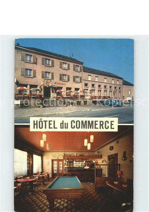 Beaufort Befort Luxembourg Hotel du Commerce Billiard