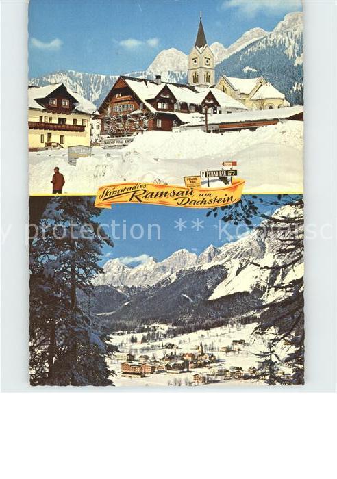 Ramsau Dachstein Steiermark Kirchenpartie