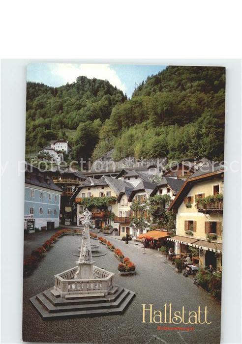 Hallstatt Austria Marktplatz