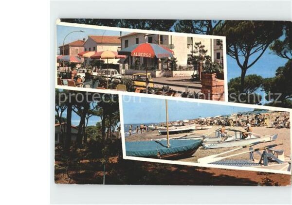Marina di Castagneto Strand und Promenade