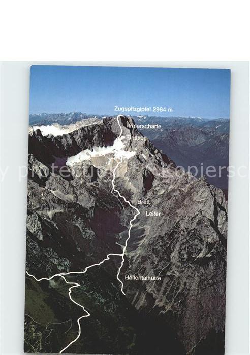 Zugspitze Aufstieg durch Höllentalklamm