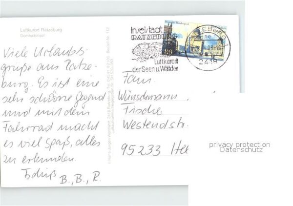 Ratzeburg Fliegeraufnahme – Bild 2