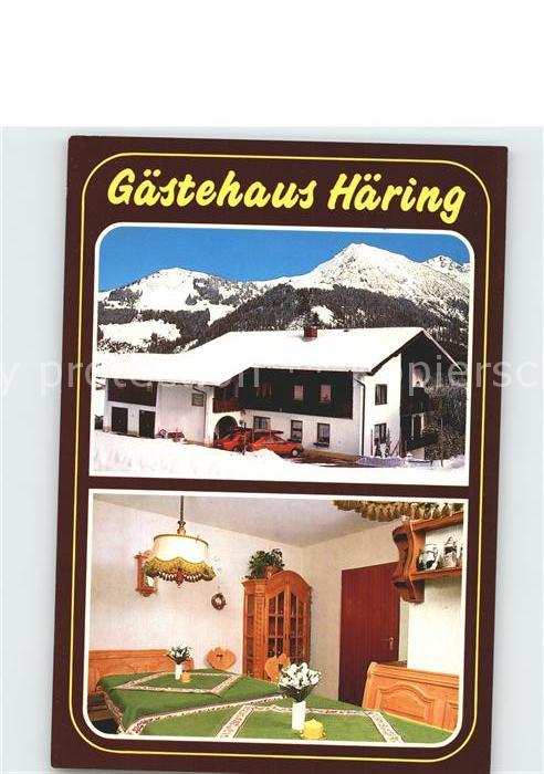 Mittelberg Kleinwalsertal Gästehaus Häring