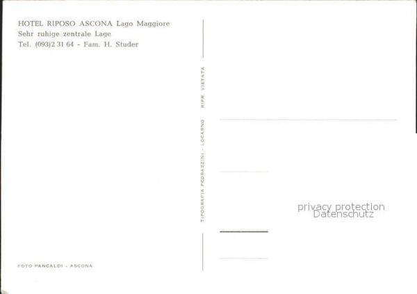 Lago Maggiore Hotel Riposo Ascona – Bild 2