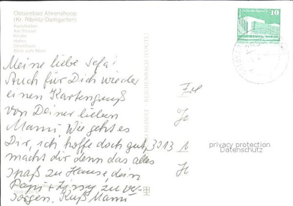 Ahrenshoop Ostseebad Kunstkaten Strand Kirche – Bild 2