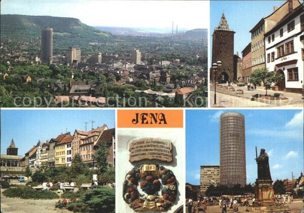 Jena Johannisstrasse Johannisturm Platz der