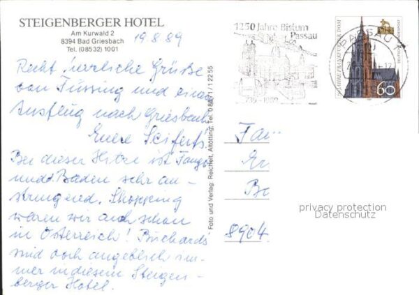 Bad Griesbach Schwarzwald  Steigenberger Hotel – Bild 2