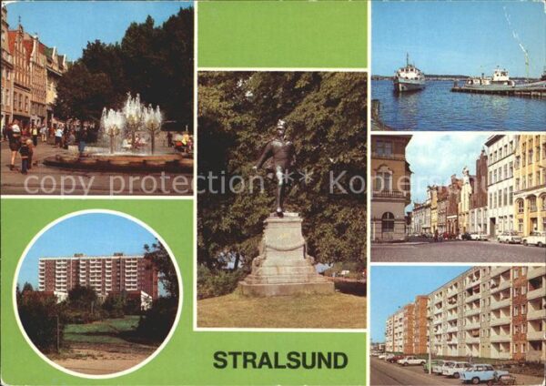 Stralsund Mecklenburg Vorpommern Rudolf Leonhard Weg Ferdinand von Schil