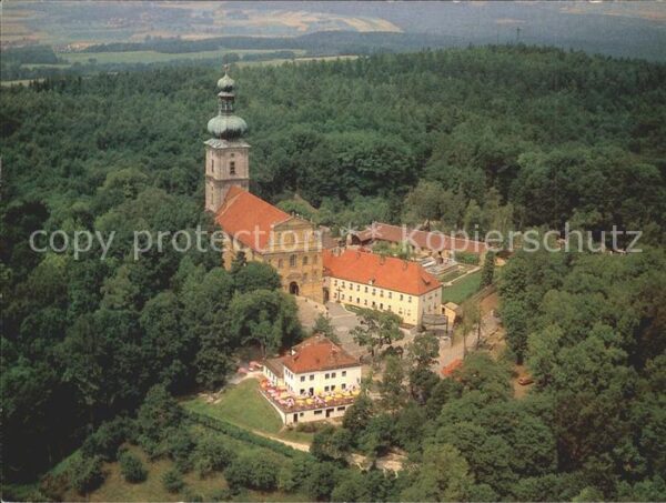 Amberg Oberpfalz Fliegeraufnahme Wallfahrtskirche Mariah