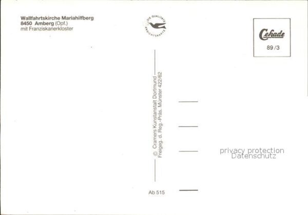 Amberg Oberpfalz Fliegeraufnahme Wallfahrtskirche Mariah – Bild 2