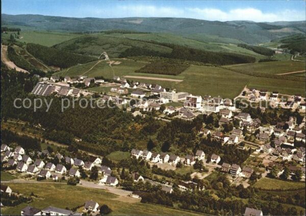 Winterberg Hochsauerland Fliegeraufnahme