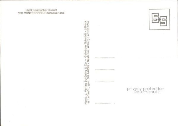 Winterberg Hochsauerland Fliegeraufnahme – Bild 2