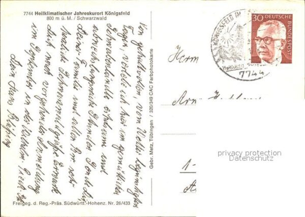 Koenigsfeld Schwarzwald Fliegeraufnahme – Bild 2