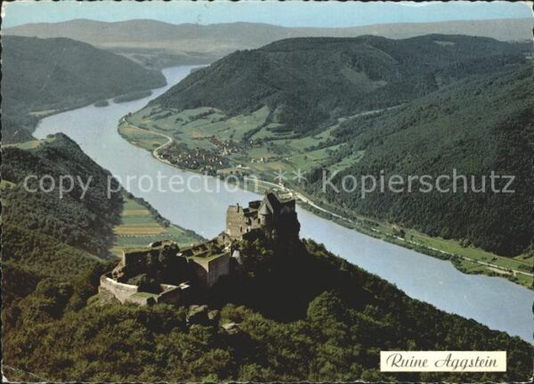 Wachau Oesterreich Ruine Aggstein