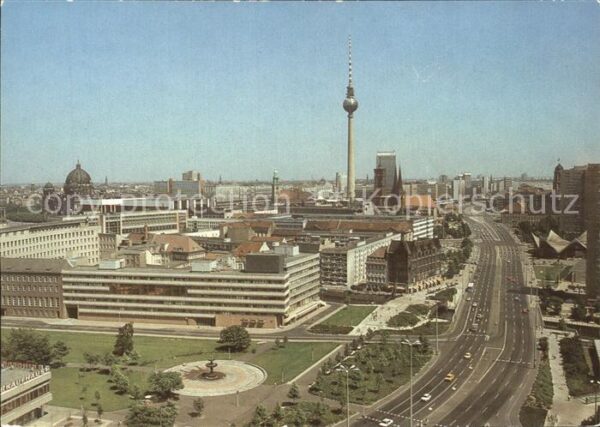 Berlin Blick von der Leipziger Strasse zum Sta