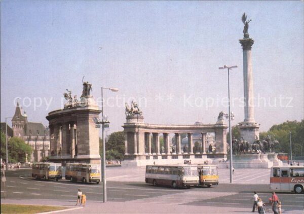 Budapest Heldenplatz Millenniumdenkmal