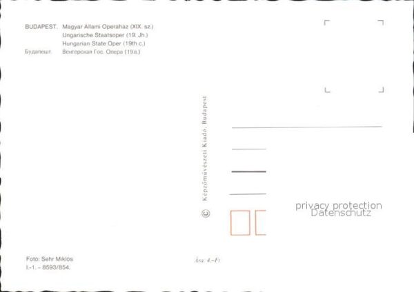 Budapest Ungarische Staatsoper – Bild 2