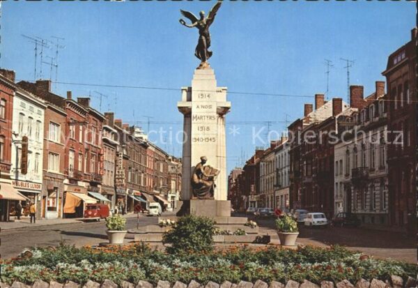 Charleroi Wallonie Monument aux Morts Avenue de Waterloo