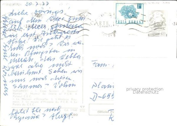 Bucuresti La Maison d`Etincelle Le Palais du C.E. – Bild 2