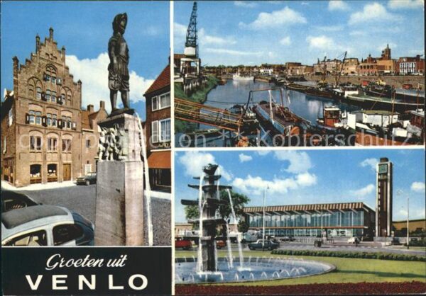 Venlo Hafen Brunnen