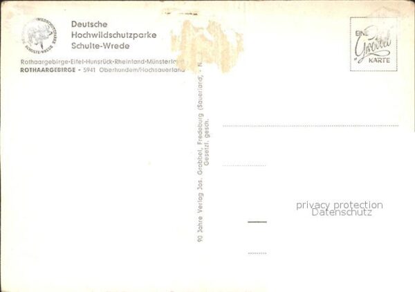 Oberhundem Deutsche Hochwildschutzparke Schulte- W – Bild 2