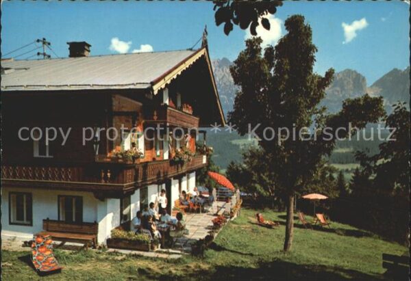 Ellmau Tirol Jausenstation Naschberghof
