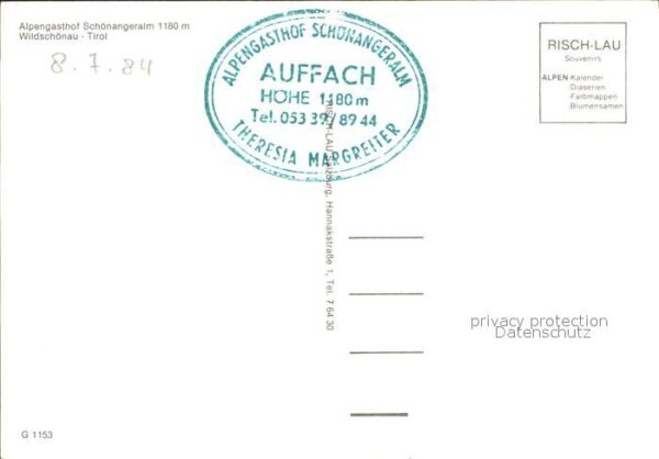 Wildschoenau Tirol Alpengasthof Schönangeralm – Bild 2