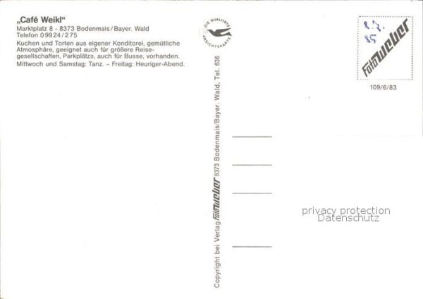 Bodenmais Cafe Weikl – Bild 2