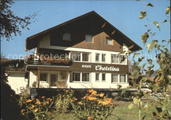 Oberstdorf Gästehaus Christina