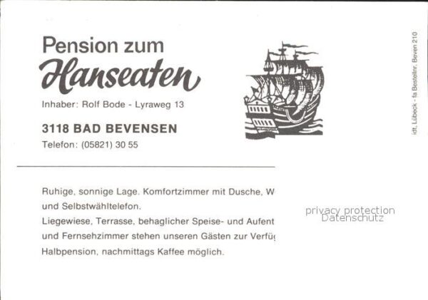 Bad Bevensen Pension zum Hanseaten – Bild 2