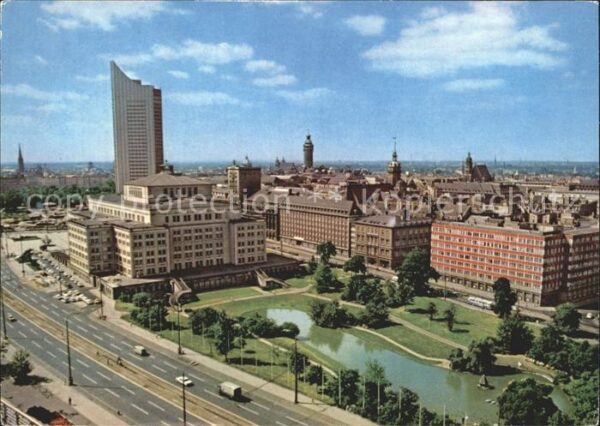 Leipzig Oper Hochhaus Karl- Marx- Universität