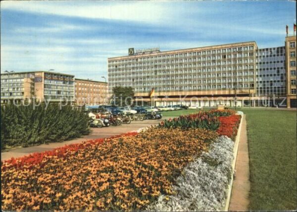 Leipzig Karl- Marx- Platz Post Hotel Deutschlan