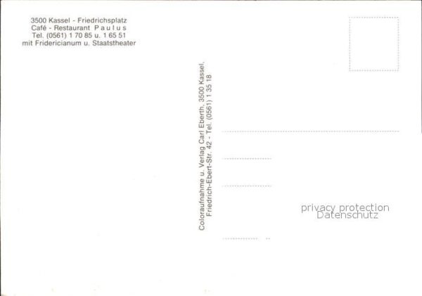 Kassel Fridericianum Staatstheater – Bild 2