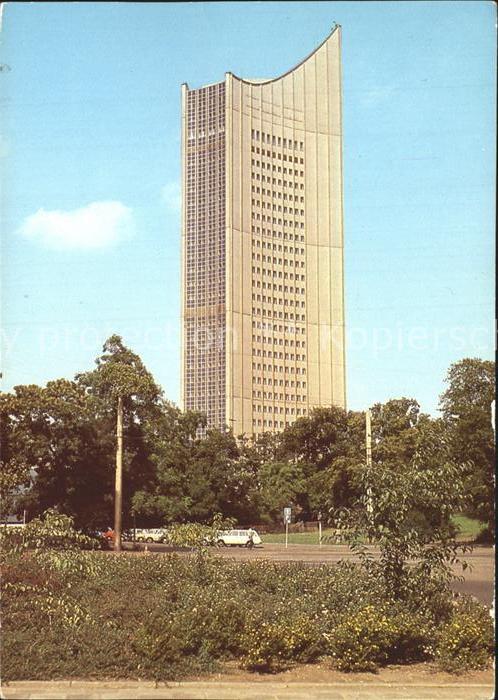 Leipzig Hochhaus Karl- Marx- Universität