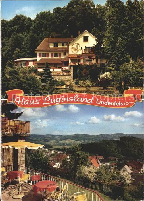 Lindenfels Odenwald Haus Luginsland