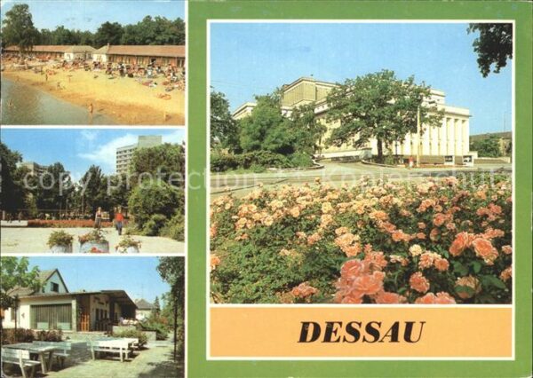 Dessau-Rosslau Strandbad Adria HO-Gaststätte Jägerklau