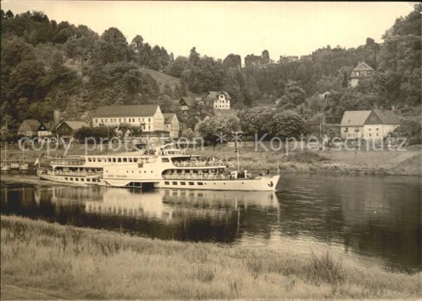 Rathen Saechsische Schweiz Ernst Thälmann Schiff