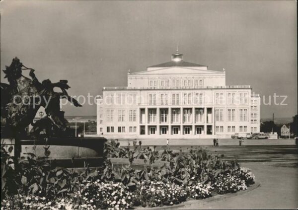 Leipzig Opernhaus Karl-Marx-Platz